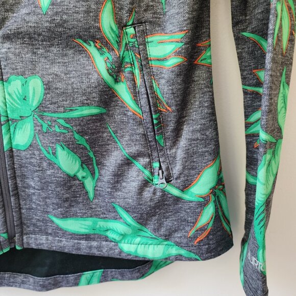 BURTON Negani Slim Fit Hooded Fleece | Med | Bird of Paradise Hawaiian 87380 - Picture 4 of 7